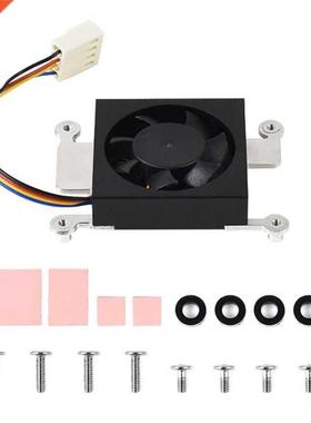 for Raspberry Pi Compute Module 4 Cooling Fan Heatsink Kit C