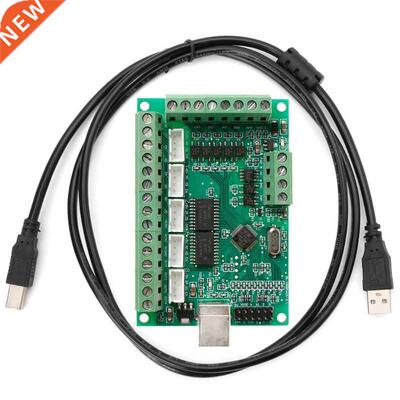 CNC USB MACH3 100Khz Breakout Board 5 Axis Interface Driver