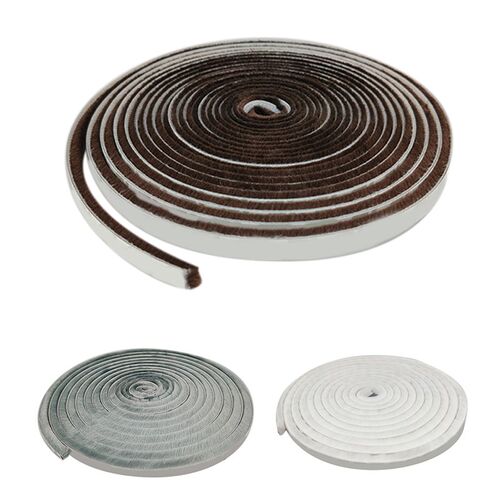 5M Brush Strip Self-Adhesive Windproof Door and Window Seali