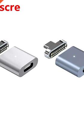 Magnetic USB C Adapter,20Pins Type C Connector,PD 100W Fast
