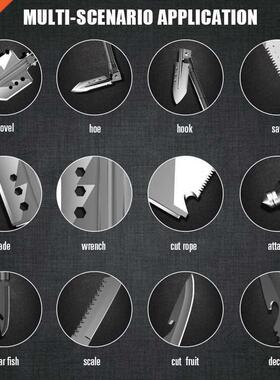 MT14102 Fold Shovel Camping Shovels Multifunction High Quali