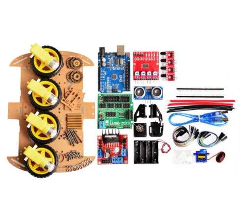 New Avoidance tracking Motor Smart Robot Car Chassis Kit Spe
