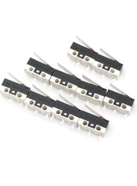 10Pcs Limit Switch Push Button Switch 1A 125V AC Mouse Switc