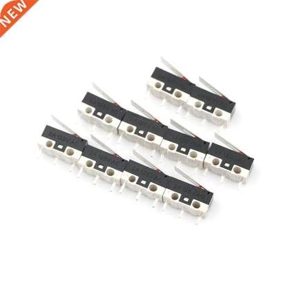 10Pcs Limit Switch Push Button Switch 1A 125V AC Mouse Switc
