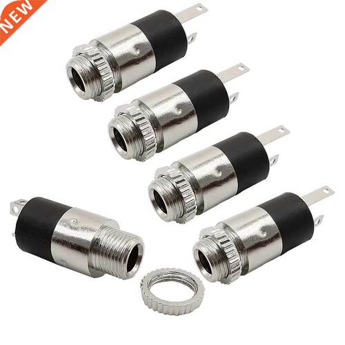 5Pcs Slver PJ392 3.5mm Stereo Female Socket Jack 3.5 Audo