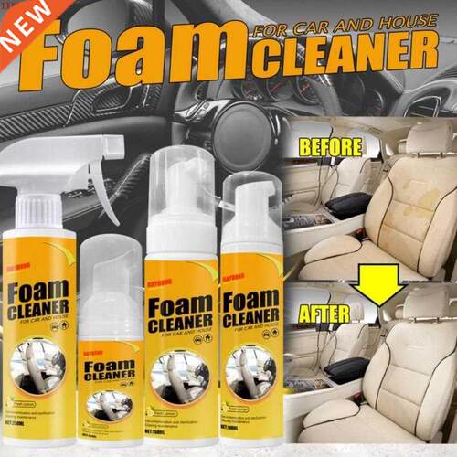 1Set Cleaning Foam Cleaner Spray Multi-purpose Cleaner Car