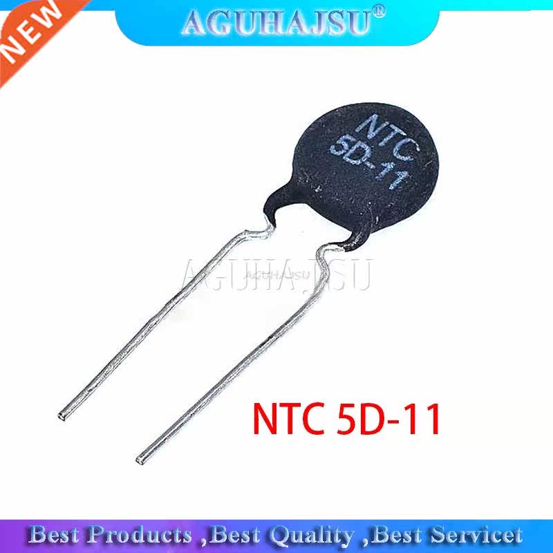 10pcs Thermistor Resistor NTC 5D-11 Thermal Resistor