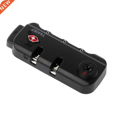 TSA Secure 3 Digit Combination Padlock Lock Luggage Suitcase
