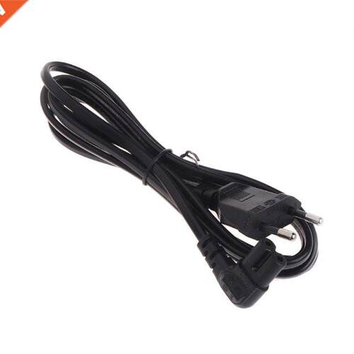 1/2//5m 2 Pin Euro Plug to Right Angle Turn Left Figure 8 C