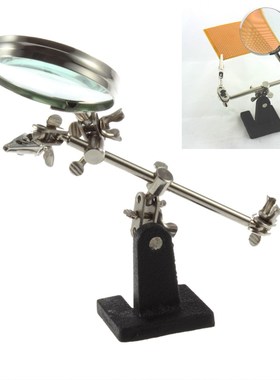 Third Hand Soldering Iron Stand Helping Clamp Vise Clip Tool