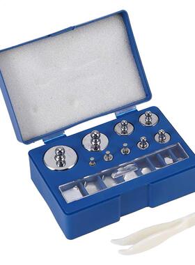 10mg-100g Weighing Scale 17Pcs Calibration Weights Steel Hig