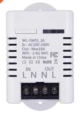 2.4G Wifi Smart Switch Relay 16A Tuya Smart Life App Wireles