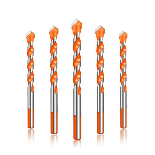 6 Pcs Multi-Material Triangle Drill Bit Set for Tile Concret