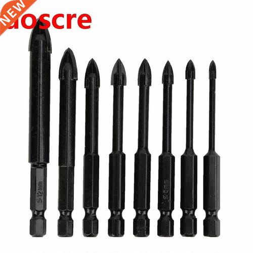 DIY Woodworking Tools 8PCS High Carbon Steel Hex Shank Cross