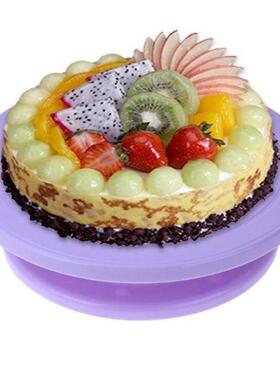 Plastic Cake Turntable Decorating Rotating Cake Stand DIY Ca