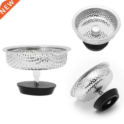 Stainless Steel Mesh Kitchen Sink Strainer Disposer Plug Dra