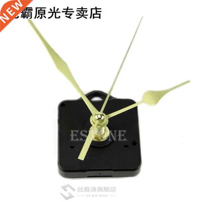 Quartz Clock Movement Mechanism Long Spindle Gold Hand Kit