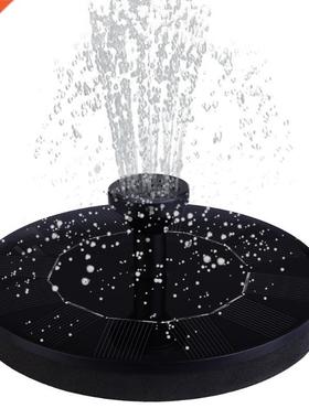 Solar Powered Fountain Pool Lake Pond Mini Water Fountain Pu