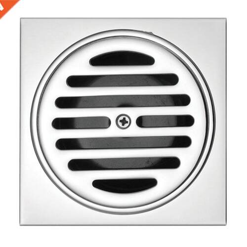 Copper Deodorant Round Floor Drain 113X113mm Bathroom Sewer