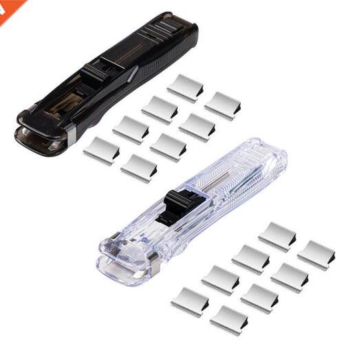 Set of 8 Reusable Metal Office Paper Clamps Removable File D