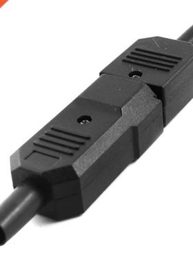 Jack connector EC C14 C13 male + female pluggable cable AC