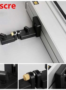 2Pcs Profile Fence Connector for T-tracks Sliding acking r