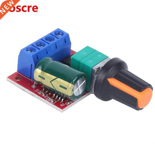 2Pcs Motor Speed Controller PWM Mini DC Motor 4.5V-28V Adjus