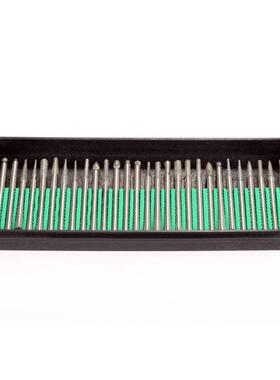 Electroplated Diamond Grinding Heads 30pcs 3mm Burrs Grindin