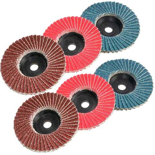 6pcs 3inch 75mm Flap Discs Sanding Disc 80 Grit Abrasive Too