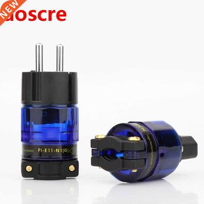 FI-E11-N1(R) / FI-11-N1 (R) Power Plug Rhodium End Schuko I