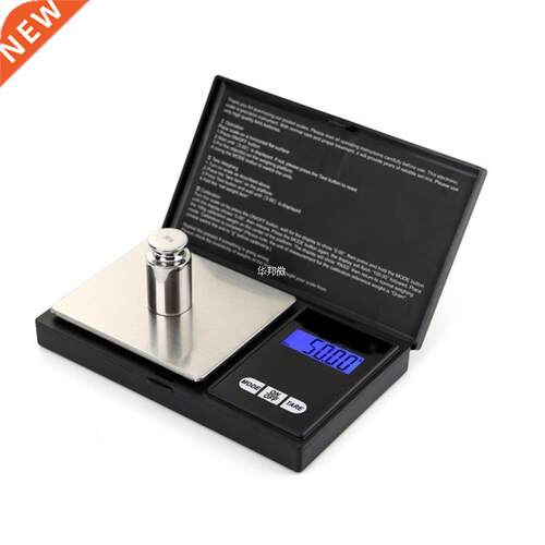 Digital Pocket Scale Black Kitchen Scale Jewelry Scales Mini