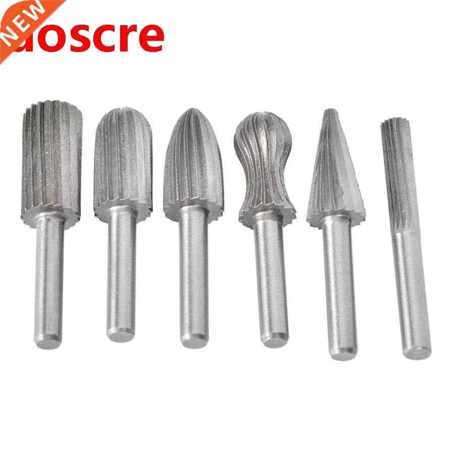 6pcs Rotate Grinding File Bearing Steel Rotating Drilling Fi