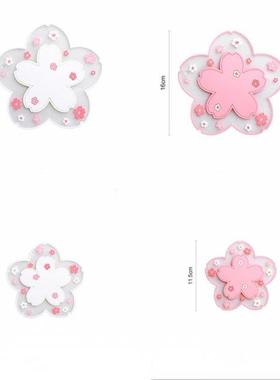 1/2pcs Cherry Blossom Heat Insulation Table Mat Anti-skid Cu