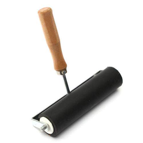 15cm Heavy Duty Hard Rubber Roller Printing Inks Lino Brayer
