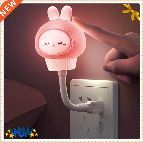 NEW LED Night Light Children's Lamp Telecontrol USB LED