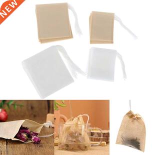 100Pcs/Lot Paper Tea Bags Filter Empty Drawstring Teabags fo