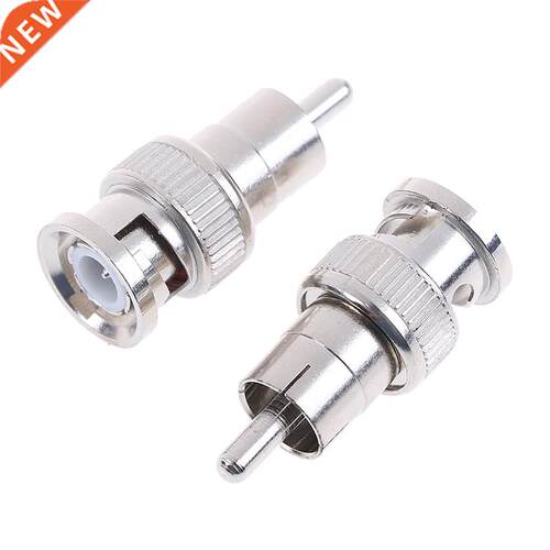 2 Pcs/lot BNC Male To RCA Male Coax Connector Adapter Cable