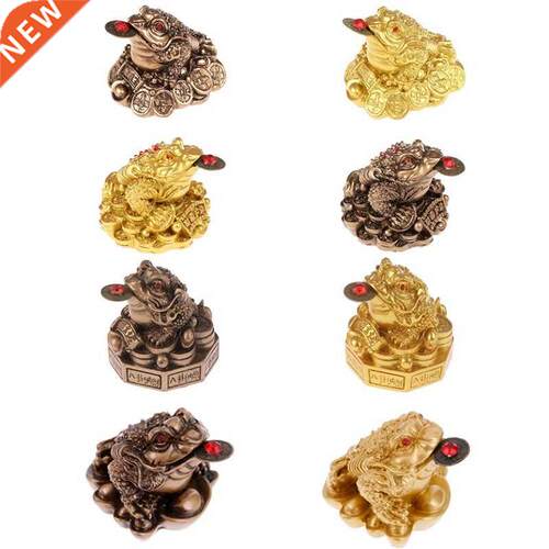 Feng Shui Toad Money LUY Fortune Wealth Chinese Golden Frog