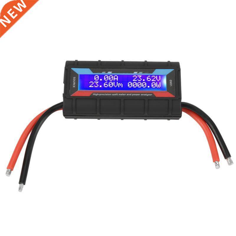 Digital LCD Watt Power Tester 4.8V~60V 130A High Accuracy Wa