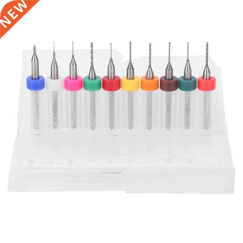 10Pcs Micro Twist Bits Alloy Tungsten Steel Hand Circuit Boa