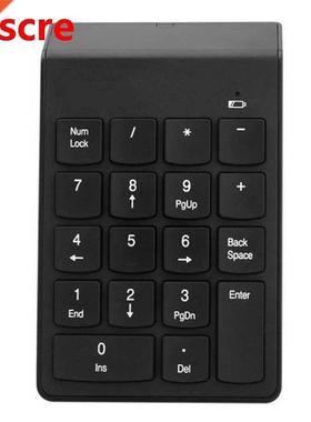 Wireless Mechanical Numeric Keypad 21-Key Keyboard, Suitable