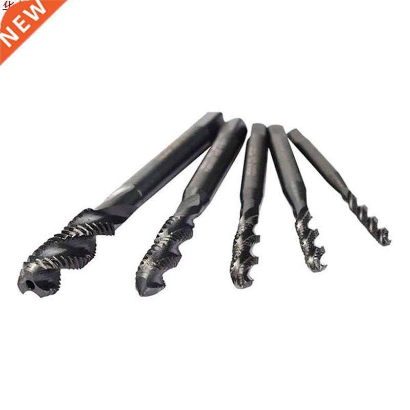 5pcs M3 M4 M5 M6 M8 Nitride Screw Tap Metric Spiral Hand Thr
