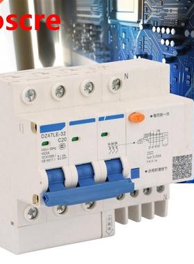 DZ47LE-32 3P+N C20 RCBO Crcut Breaker Wth Leakage Overloa
