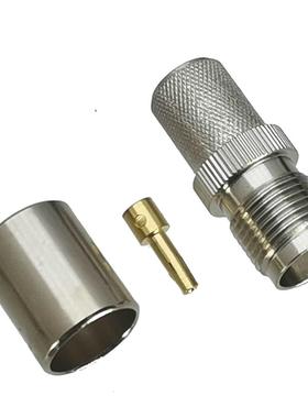 10Pcs Connector TNC Female Jack Crimp RG8 LMR400 RG213 Cale