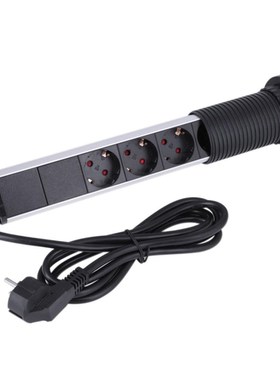 Electrical Socket Power Outlet Kitchen Worktop Desk Pull Up