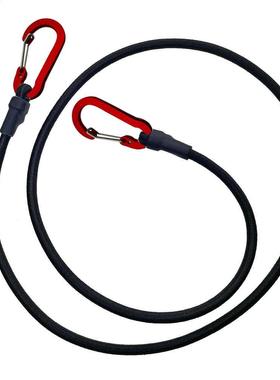 60-200cm Heavy Duty Bungee Cord Tie Strap String with Carabi