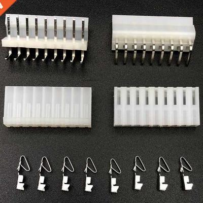5Sets=55pcs CH3.96mm connector 9P 9pin CH3.96 curved Bending