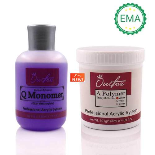 138ml Monomer Acrylic Nail Powder Liquid Clear Color Acrylic