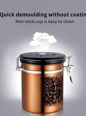 Coffee Bean Sealed Tank With Exhaust Valve Sealing Stainless