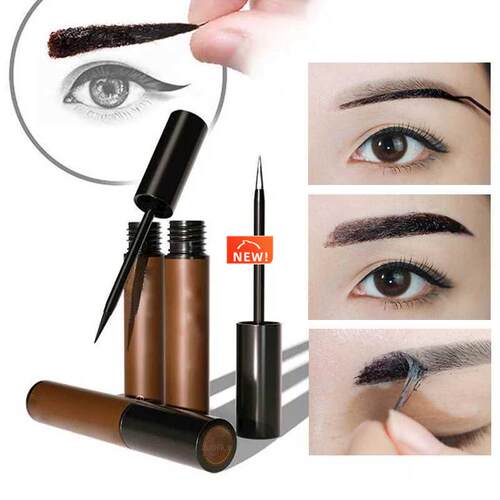 4 Color Eyebrow Tattoo Gel Black Coffee Gray Red No Logo Tat
